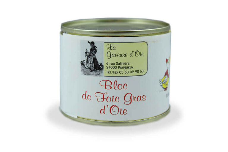 Bloc de foie gras d’oie