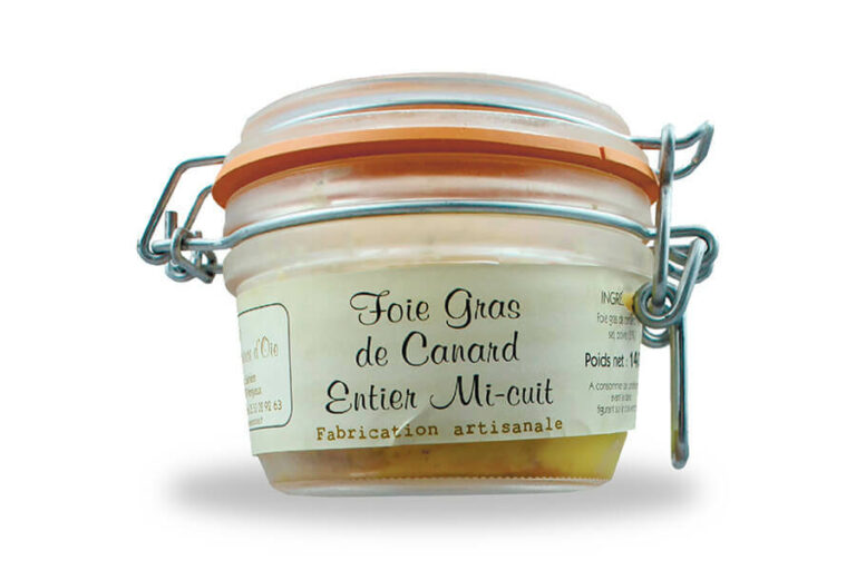 Foie gras de canard ENTIER mi-cuit